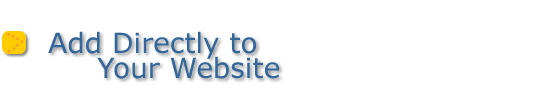 Add Directly to Your Website