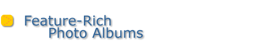 Feature-Rich Photo Albums